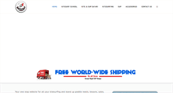 Desktop Screenshot of kitesurfinguae.com